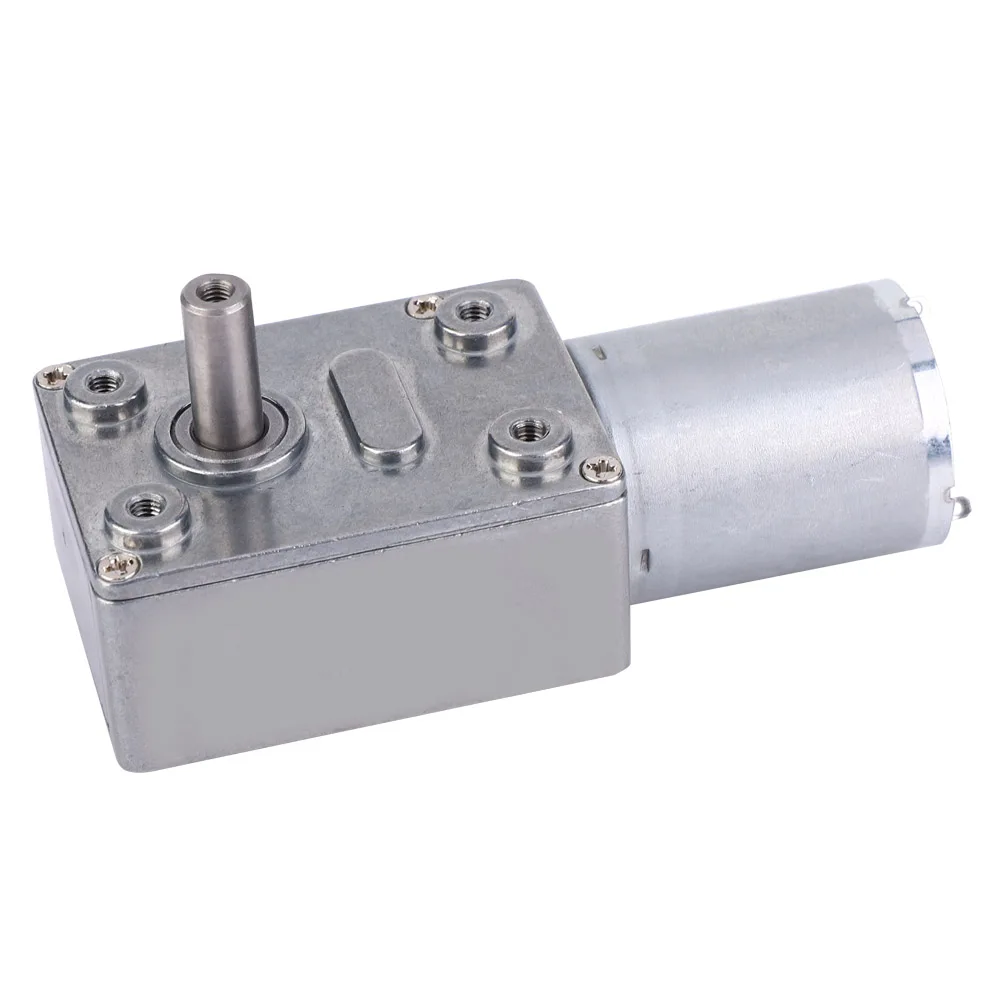 Motor Gear Motor Motor  Type  Speed Reduction Motor Large Torsion Worm Gear Motor 12V for Multiple Purposes Worm Motor