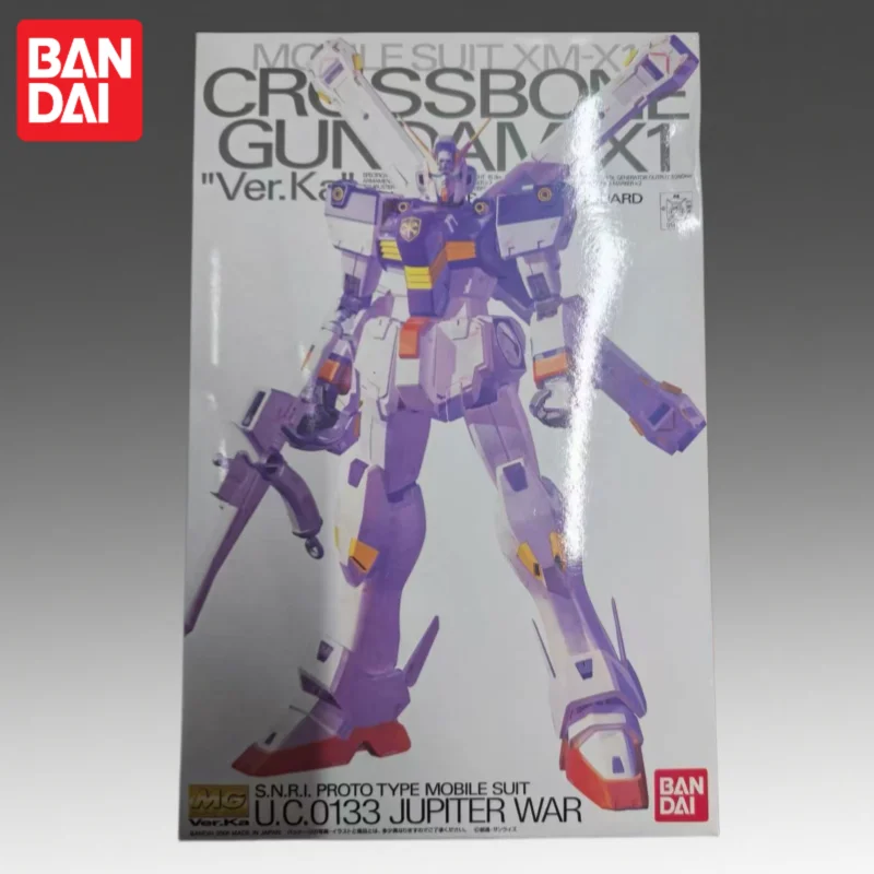 

In Stock Bandai Original Mg 1/100 Mg-gundam Crossbone Gundam Action Figure Model Doll Brand New Boxed Anime Characters Toys