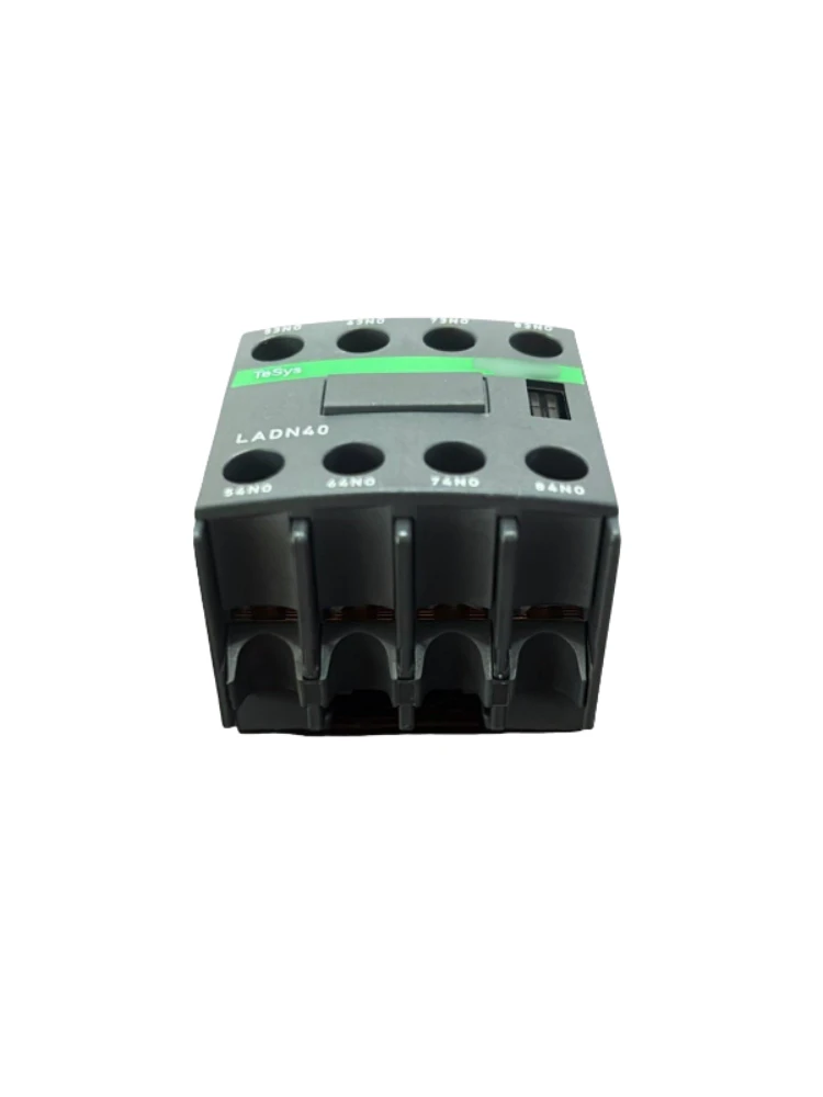 LADN40 Auxiliary contact block, TeSys Deca, 4NO, front mounting, screw clamp terminals