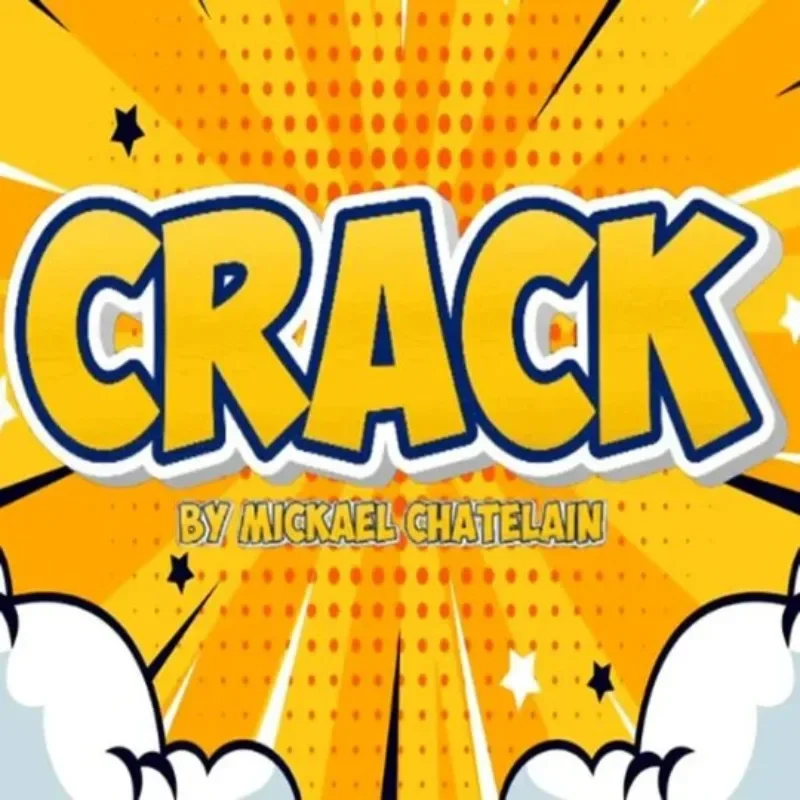 Crack By Mickael Chatelain Close Up Magic Tricks Gimmicks Illusions Bill Split Restore Magia Props Magician Street Bar