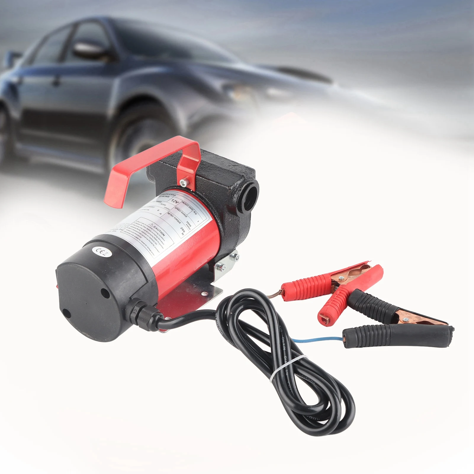 12V  Electric  Kerosene Portable Transfer Pump Heavy Duty Vehicle Truck 40L/min Portable Transfer Pump Transfer Pump