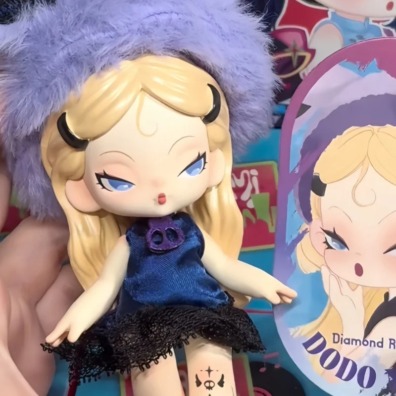 

Genuine Dodo Nami Midnight Disco Series Blind Box Bag Pendants Lovely Doll Keychain Cute Dodo Nami Mystery Box As Bag Decor Gift