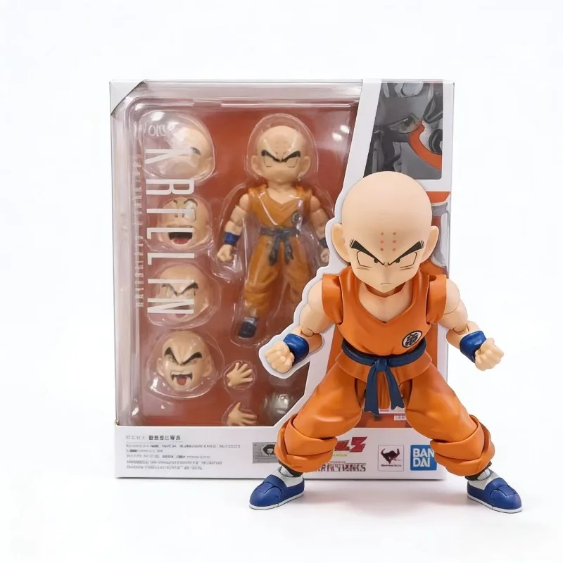 

In Stock Bandai S.H.Figuarts Dragon Ball Krillin 3.0 Articulated Action Figure, Goku's Friend, Gift & Collectible