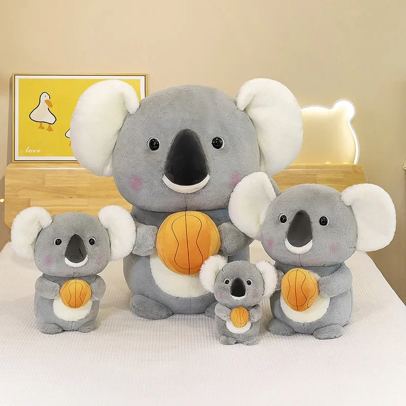 New Cartoon Kawaii Sport Koala Plush Toys Creative Ins Cute Soft Plush Koala Children's Birthday Christmas Gift Room Decorations