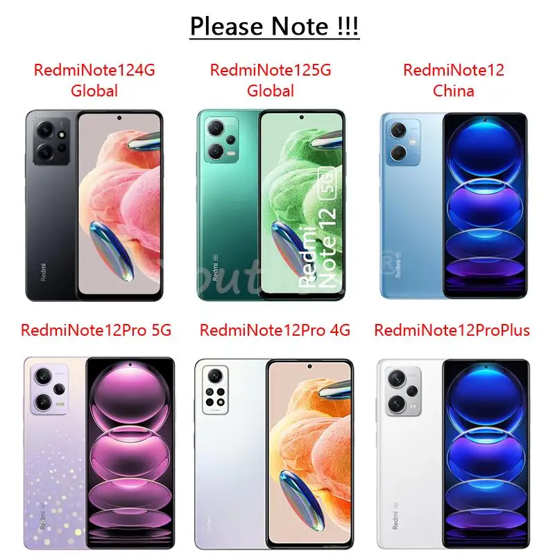 Para Xiaomi Redmi Note 12 funda de silicona líquida Protector de goma liso Redmi Note 12 Pro funda para Redmi Note 12 Pro Plus 12S