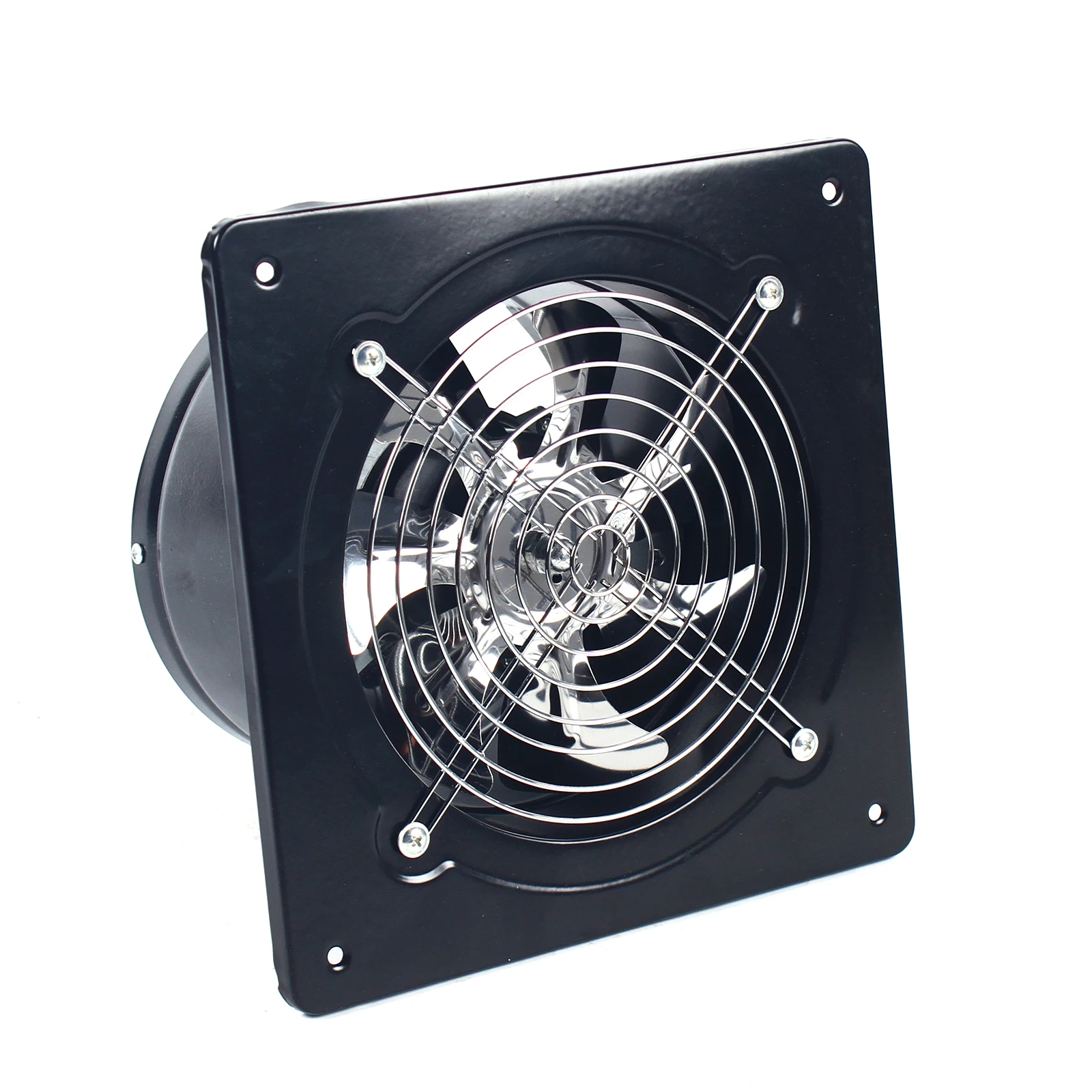 7-inch Exhaust Fan/Airflow Fan, Kitchen High-Speed and Powerful Range, Oil Fume Industrial Metal Durable Flow Fan