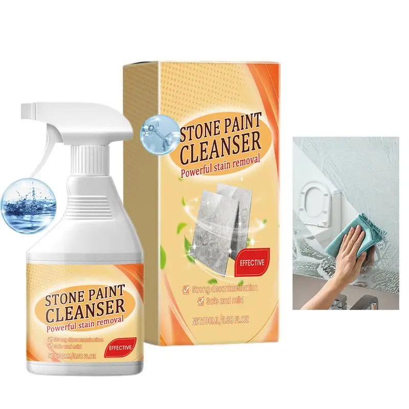 Floor Cleaner 100ml Hardwood Floor Cleaner Stain Remover Shower Glass Cleaner All Purpose Cleaning Solution Bathroom Tile