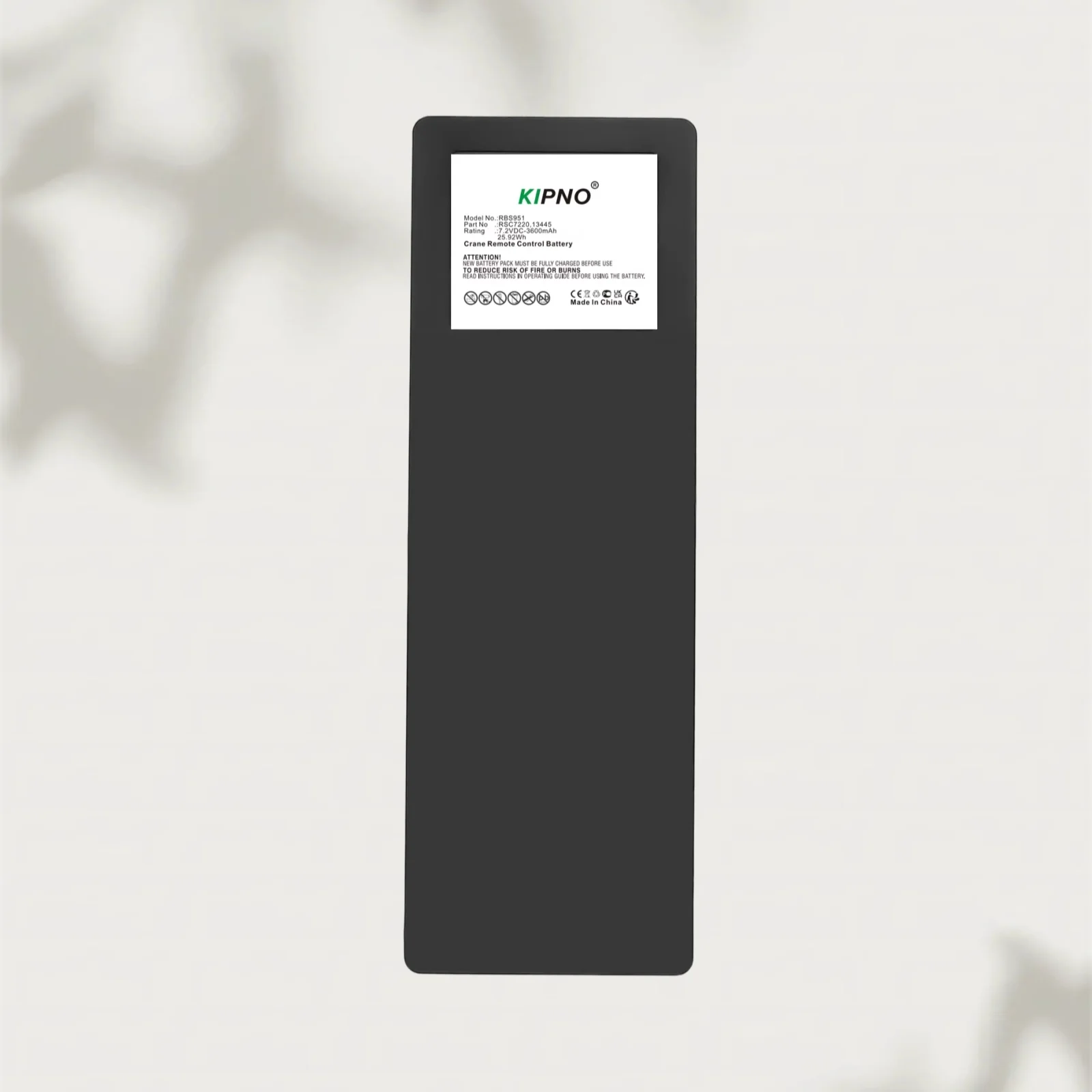 

Аккумулятор для пульта дистанционного управления краном KIPNO для Palfinger 708031757 590 960 EEA2512 790 RC-400 RC400 Scanreco 1026 13445 16131 17162 592