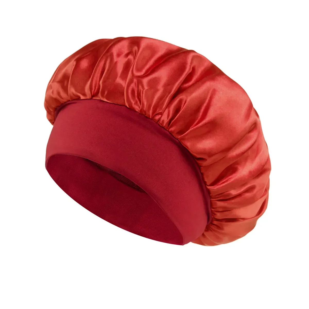 Bonnets de couchage en satin solide pour femmes, bonnets commandés, chapeau pour cheveux, 03 utilisation et beauté