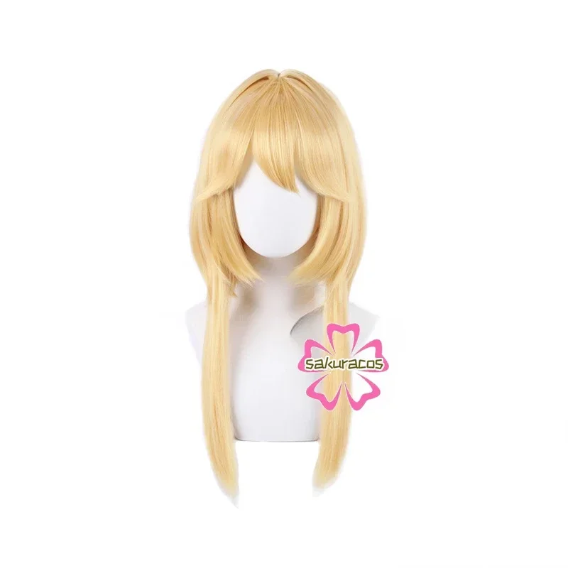 Bridget Cosplay Wig Guilty Gear Cosplay Blonde Short Heat Resistant Hair for Role Play Party Carnival Halloween Costume Wigs