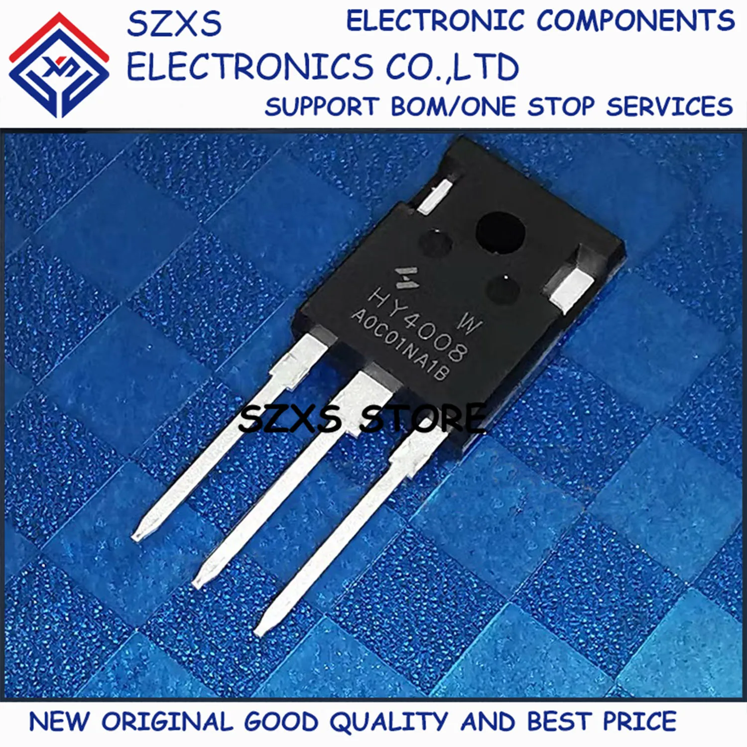 

New Original 10Pcs HY4008W TO-247 200A 80V Powerful MOSFET Field Effect Transistor In Stock Electronic Components Good Quality