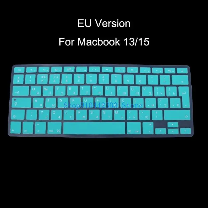 652F Laptop keyboard Protective Film Silicone Cover Skin for Macbook Air 13 15 EU Laptops Keyboards Protector