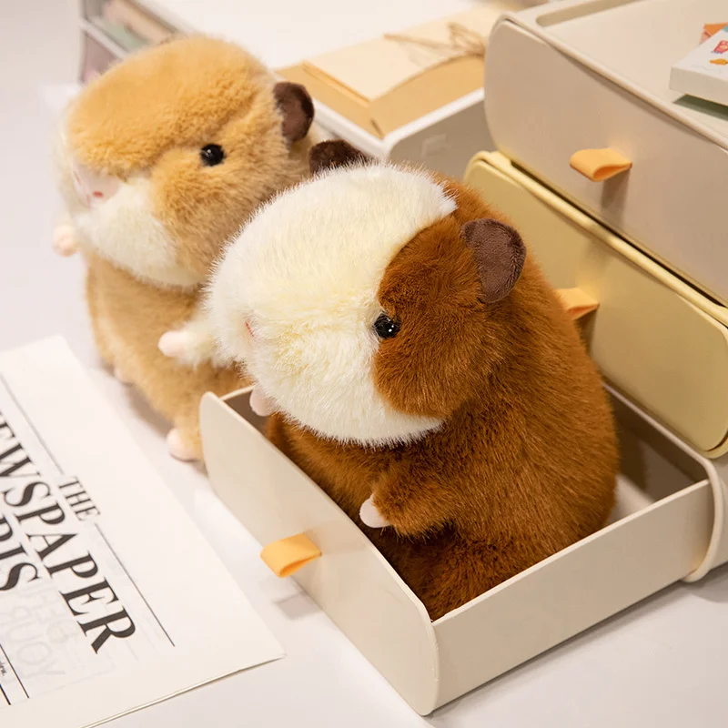 25/30/40 Cm Leuke Echte Leven Cavia Knuffel Pop Kawaii Piggy Hamster Knuffels Simulatie dier Kussen Mooie Kerstcadeau