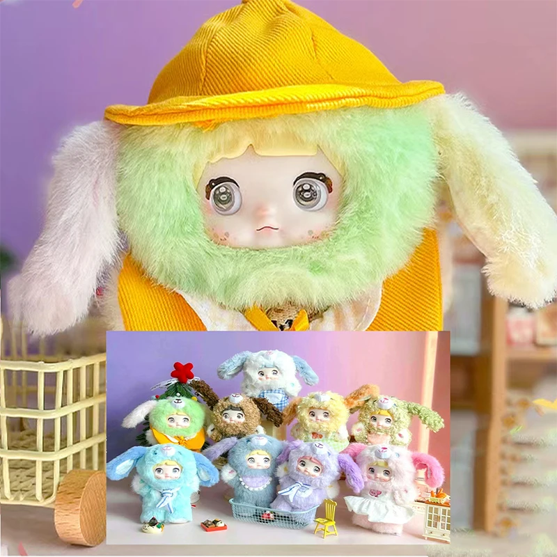 

Original Nommi Puppy Series Blind Box Toys for Girls Figure Action Surprise Box Kawaii Model Birthday Gift