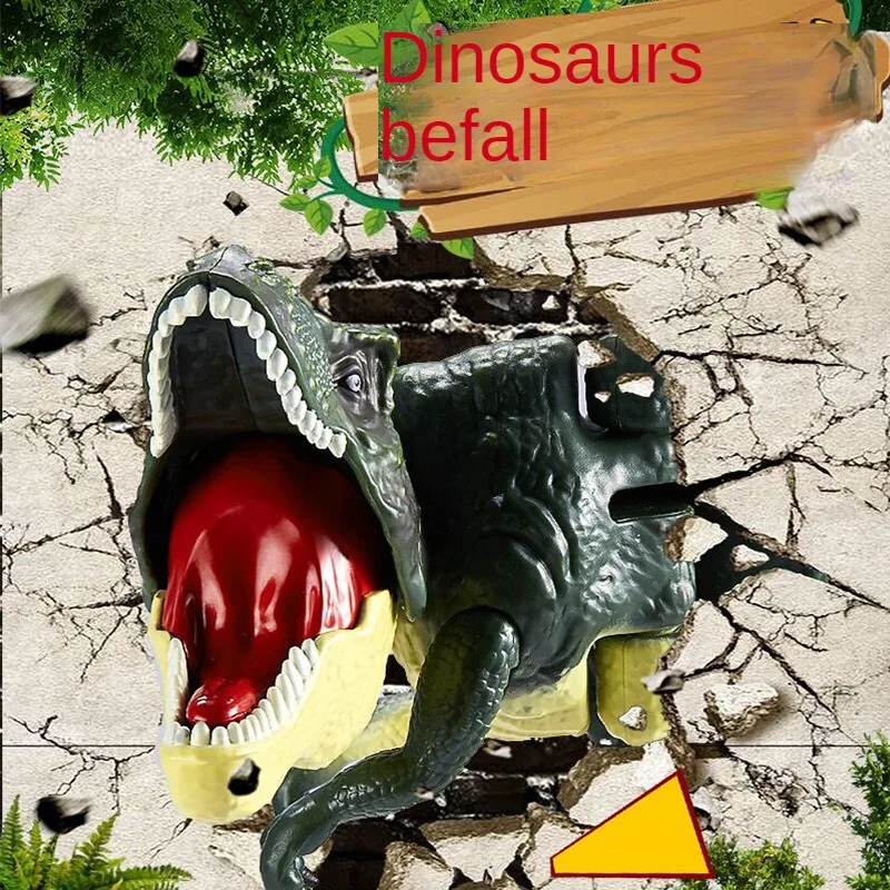 

Simulated Dinosaur Model Children's Toys Dynamic Pressing Tyrannosaurus Rex Boy Gift Decoration Toys