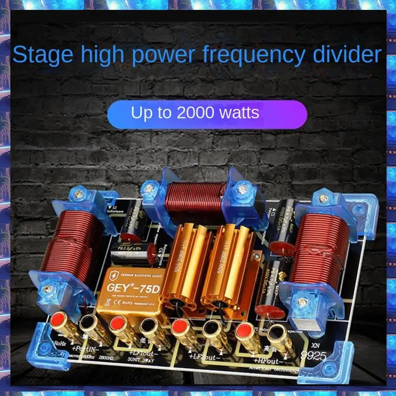 

2025 Audio Frequency Divider 2000W Audio Frequency Divider 12 15 Inch Stage Performance High Power Frequency Divider,Audio Frequ