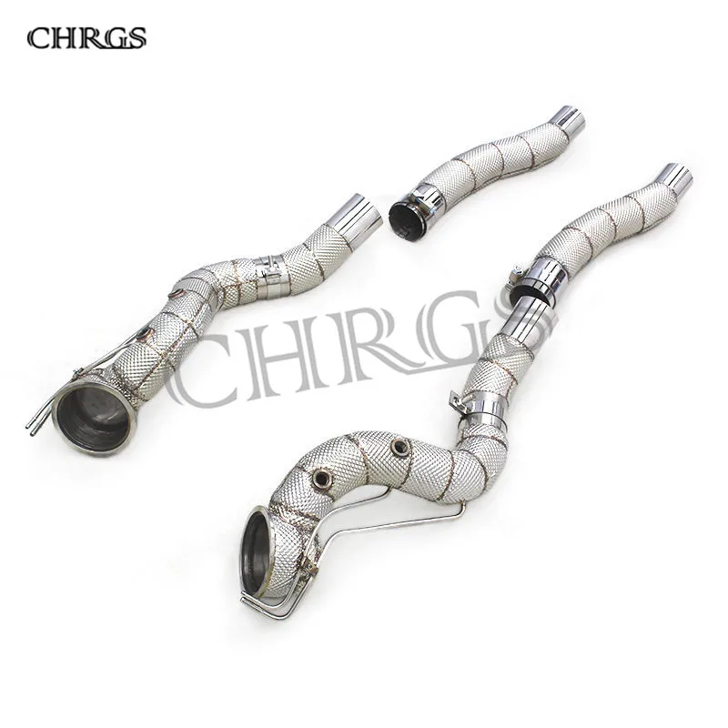 

Factory Price Exhaust Downpipe For Ferrari 812 6.5L V12 2017-2020 Stainless Steel Racing Exhaust Free flow Pipe Exhaust System