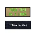 Light green-Velcro