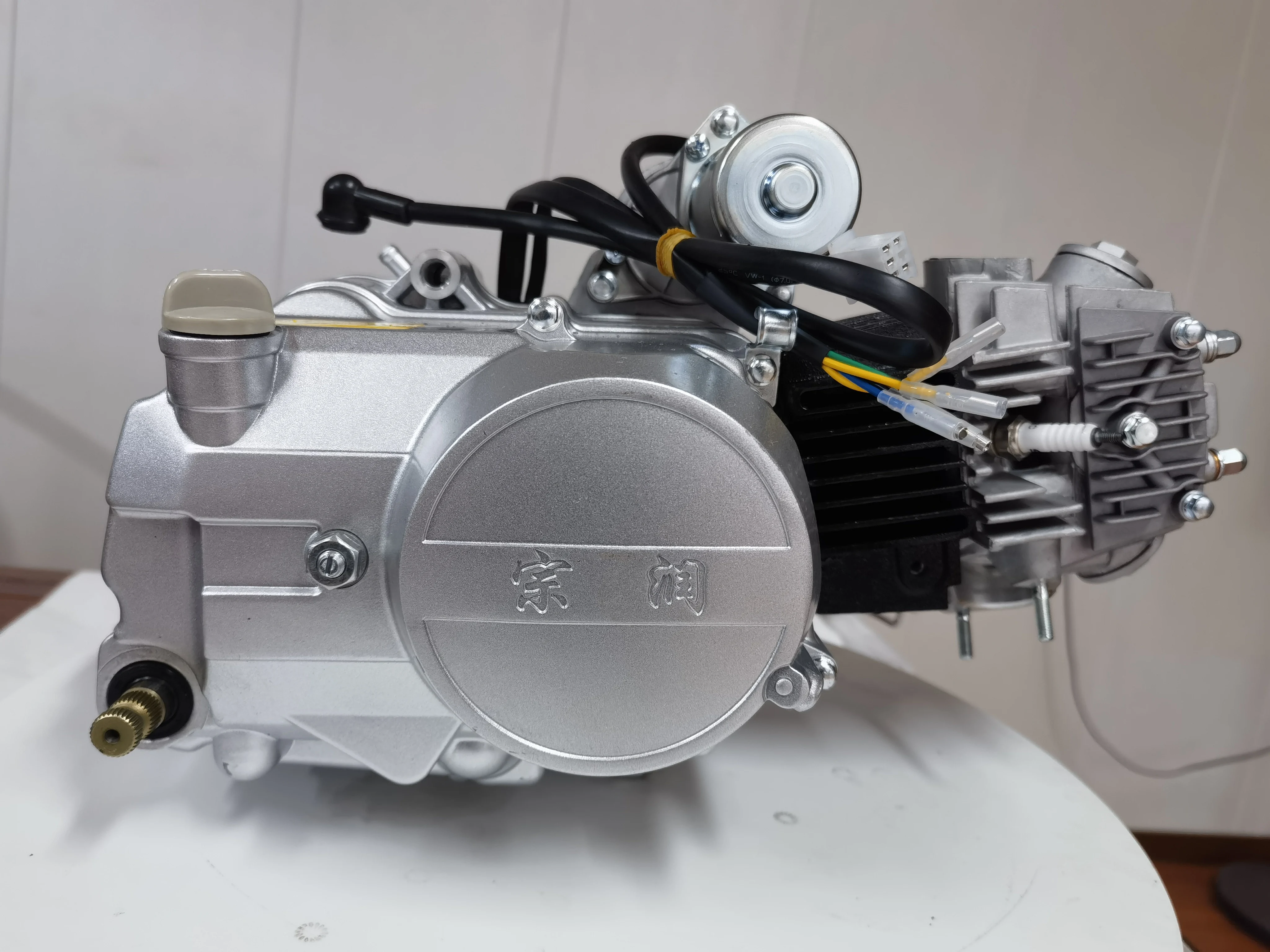 110cc 125cc 4-Stroke Air Cooled 6-Speed Complete Petrol Motorcycle Engine & Spare Parts, Stable Power For Motorcycle Replacement