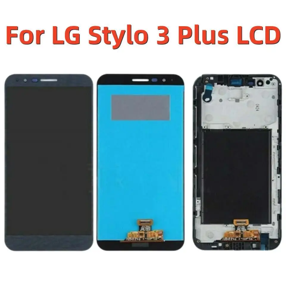 

Original 5.7" LCD Display Touch Screen For LG Stylo 3 Plus MP450 TP450 LCD Digitizer Assembly With Frame Phone Part Replacement