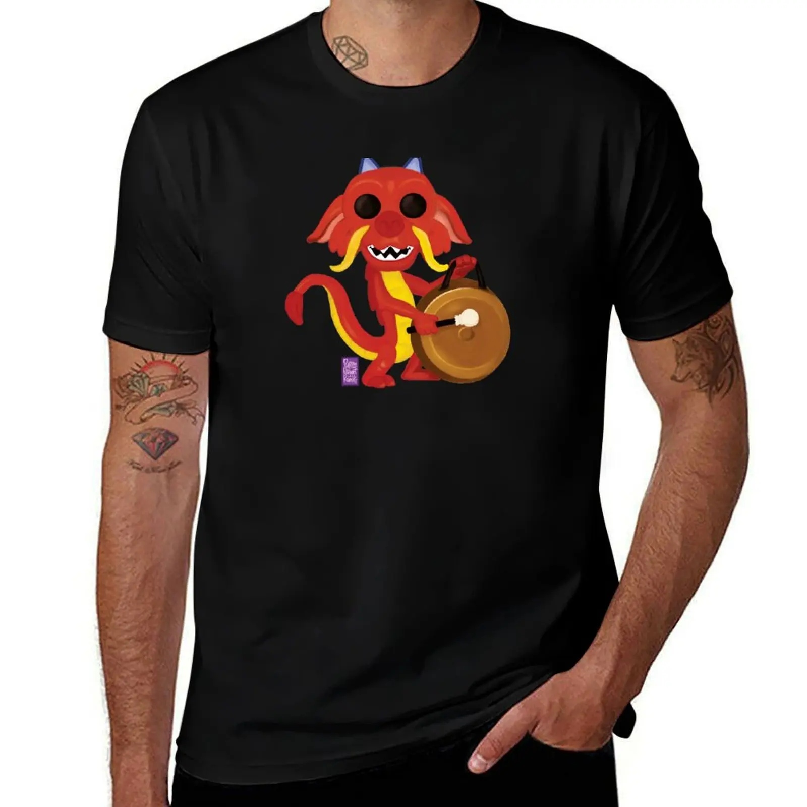 Mushu Gong T-Shirt graphic t shirts shirts graphic mens champion t shirts