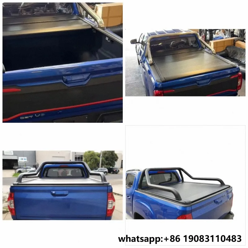 Custom-fit Pickup Accessories Roller Shutter Lids for  T60 Lid Truck Tonneau Cover Automatic Waterproof