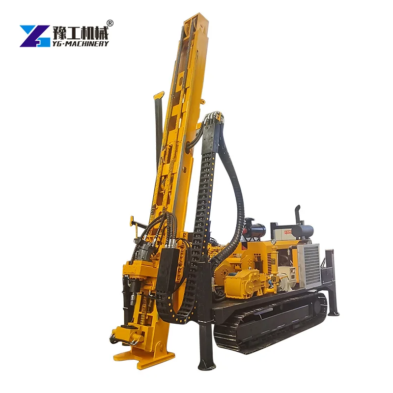 Hydraulic Mining Quarry Hard Rock Crawler Drilling Rig