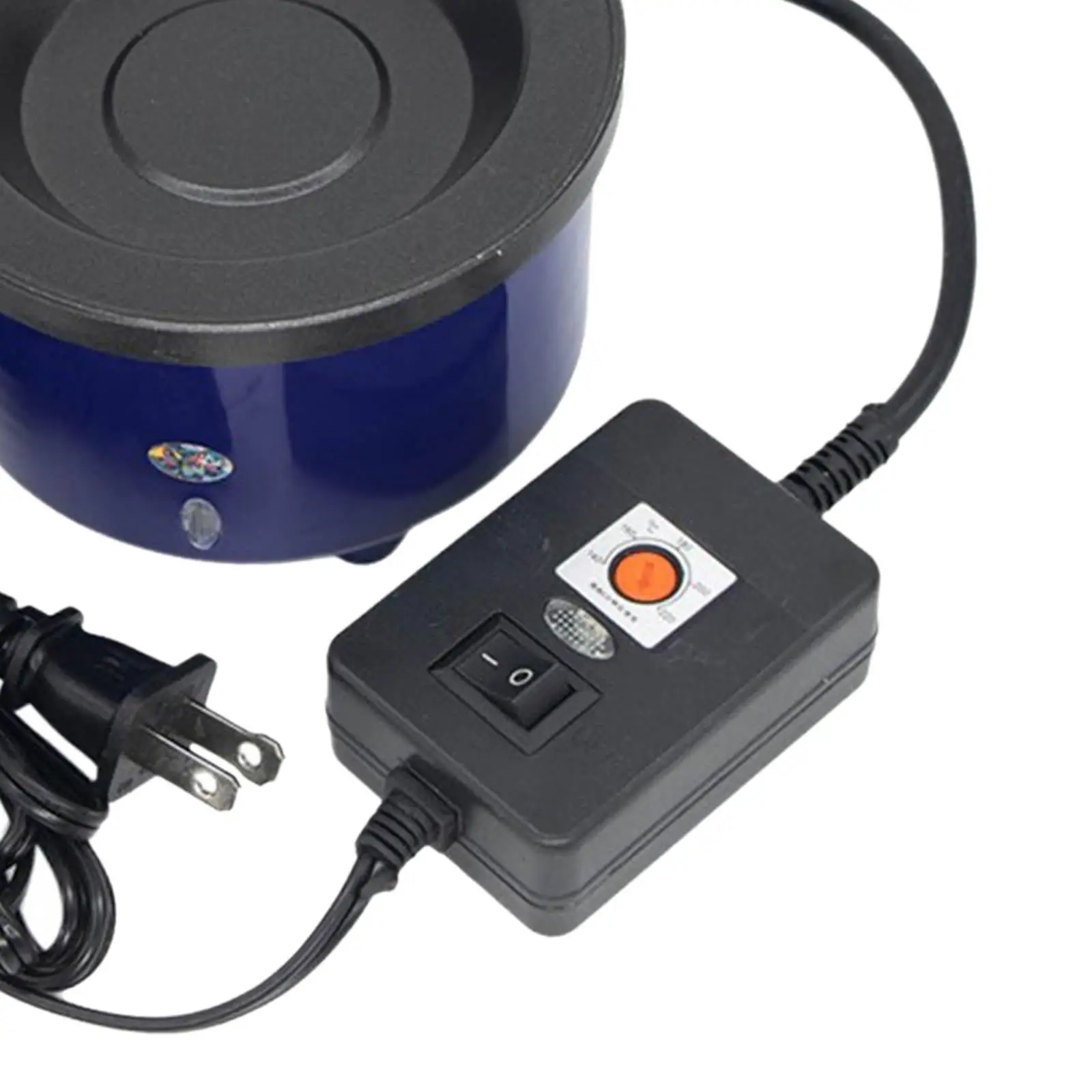 Multi Purpose Hot Glue Pot for Hair Extension Keratin Treatment and Art Craft Projects with Stable Base