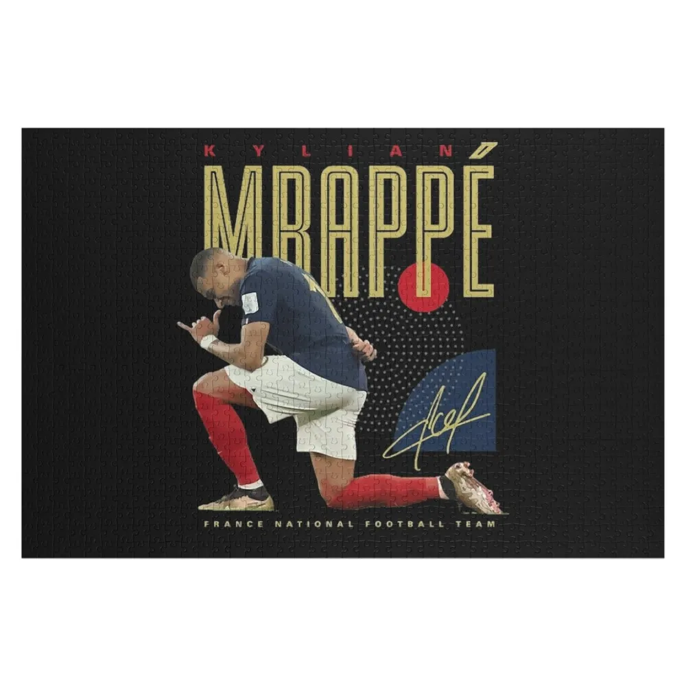 

Kylíán sport Mbáppè Jigsaw Puzzle Custom Name Child Toy Personalize Custom With Photo Puzzle