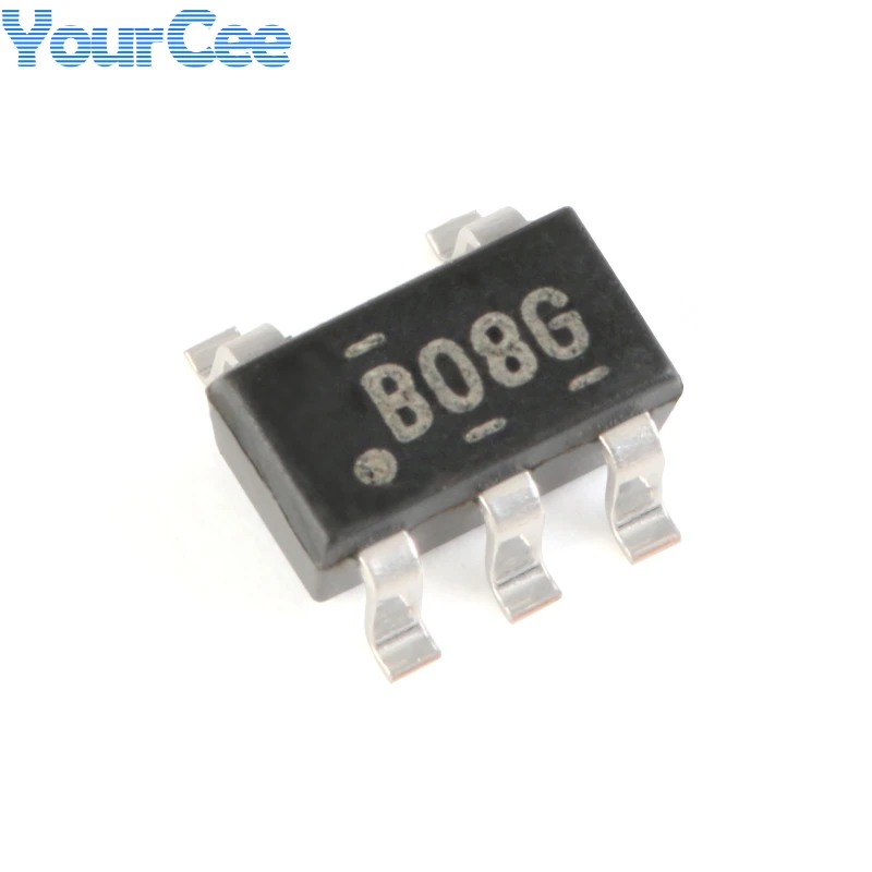 20Pcs SN74 SN74AHCT1G08DBVR SOT-23-5 B08G Single 2-input Positive AND Gate SMD Logic Chip IC