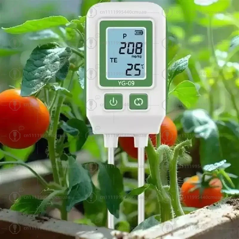 3 In 1 Digital LCD Soil Tester Dual Probe High Precision