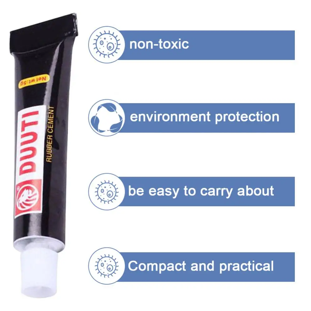 1/2/3PCS /5g Tire Repair Glue Bicycle Repair Tool Bicycle Inner Tube Puncture Repair Cement Rubber Cold Patch Solution Bicycle