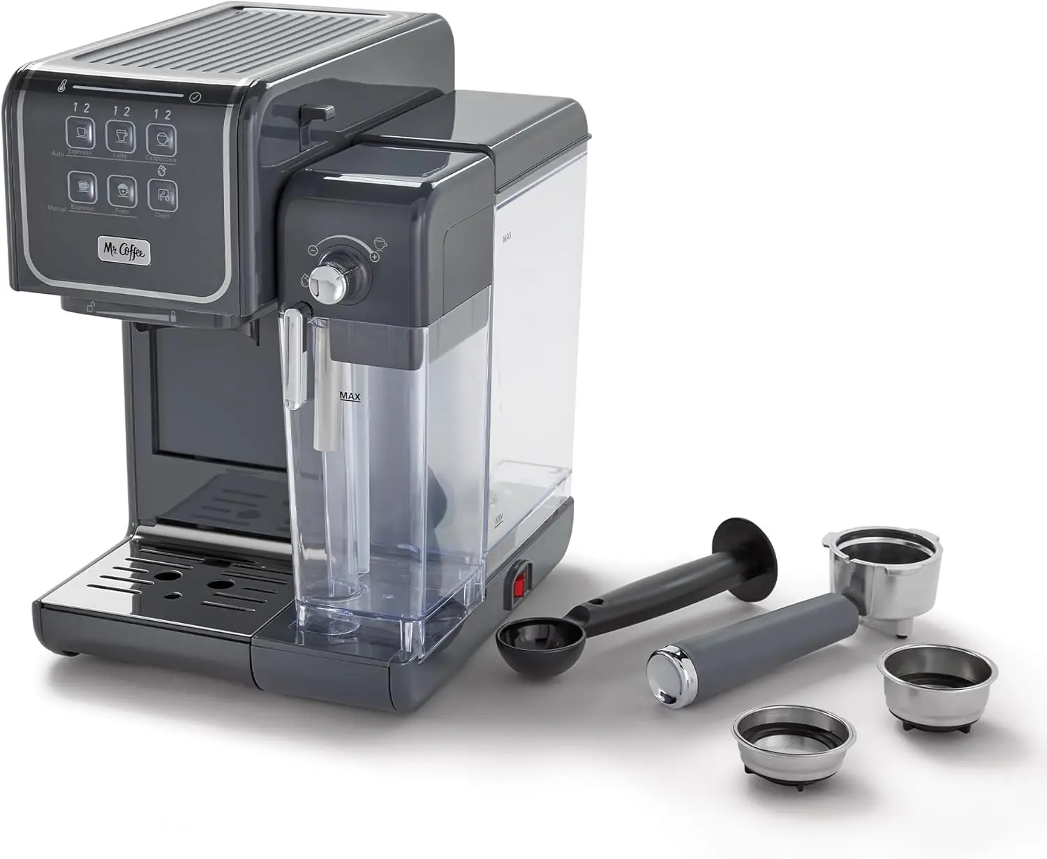 

. Coffee One-Touch CoffeeHouse+ Espresso, Cappuccino, and Latte Maker Home Coffee Machine with 19-Bar Italian Pump, and Milk Fro