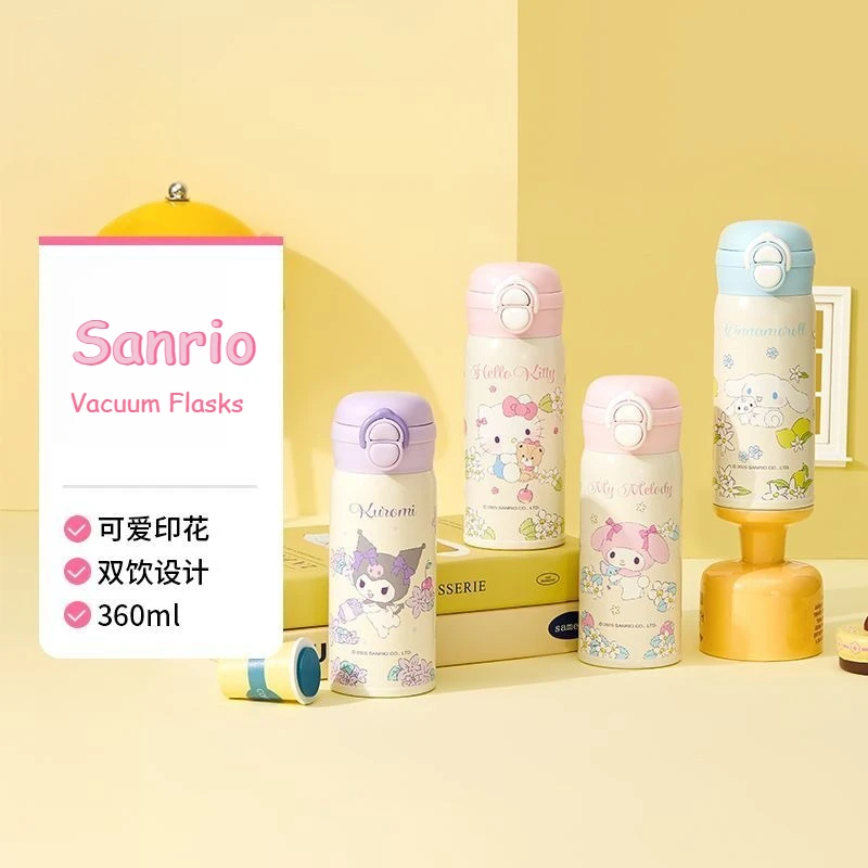 

Sanrio family mascot coffee cup thermos bottle hydro flask stainless steel water bottle stainless steel water bottle with straw