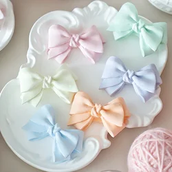 Bow Shape Handmade Aromatherapy Gypsum Silicone Mold Bowknot Plaster Carousel Ornament Irregular Tray Molds For Car Decoration