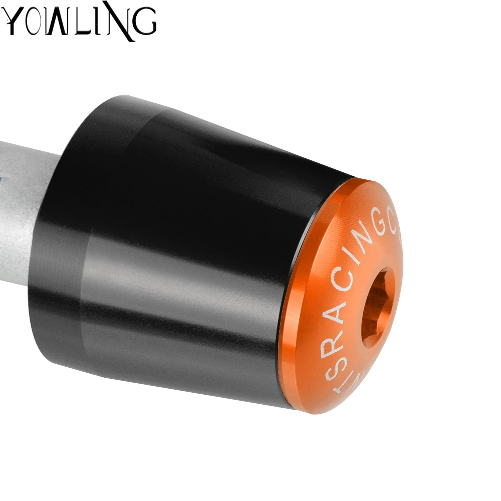 Motorcycle 22MM Handlebar Grips Handle Bar Cap End Plugs For Honda Yamaha Suzuki GSX-R Bandit Aprilia Ducati Benelli image 2