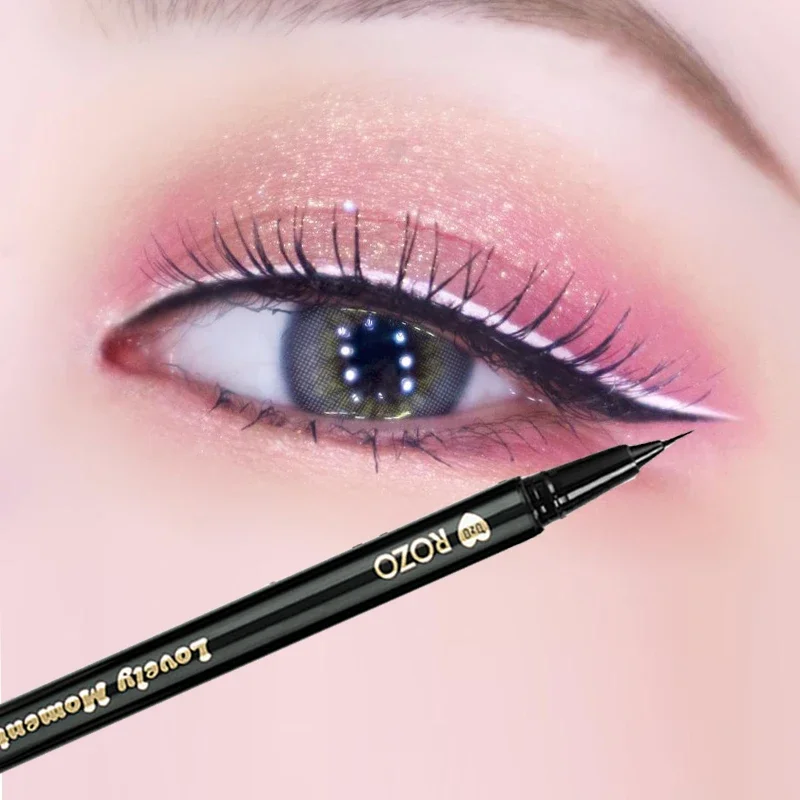 Glitter Eyeliner Pencil Diamond Matte Eye Makeup Highlighter Waterproof Pearl Champagne Brighten Silkworm Shadow Eye Liner Pen