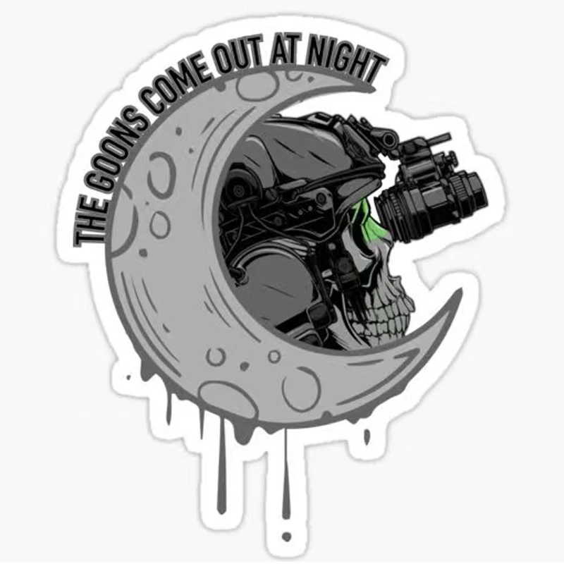 10pcs 8CM Wholesal PVC Stickers Tactical Pegatinas Brand Decals Military Stickers Waterproof Vinyl for Car Motor Pitcher Fridge