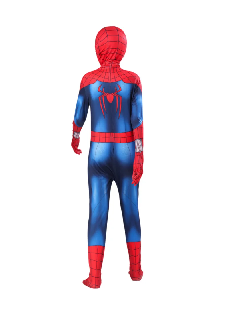 Miles Morales Spider Theme Full Zentai Cosplay Suit Outfit Halloween Party Costume Collectible Holiday Gift For Cos Fans