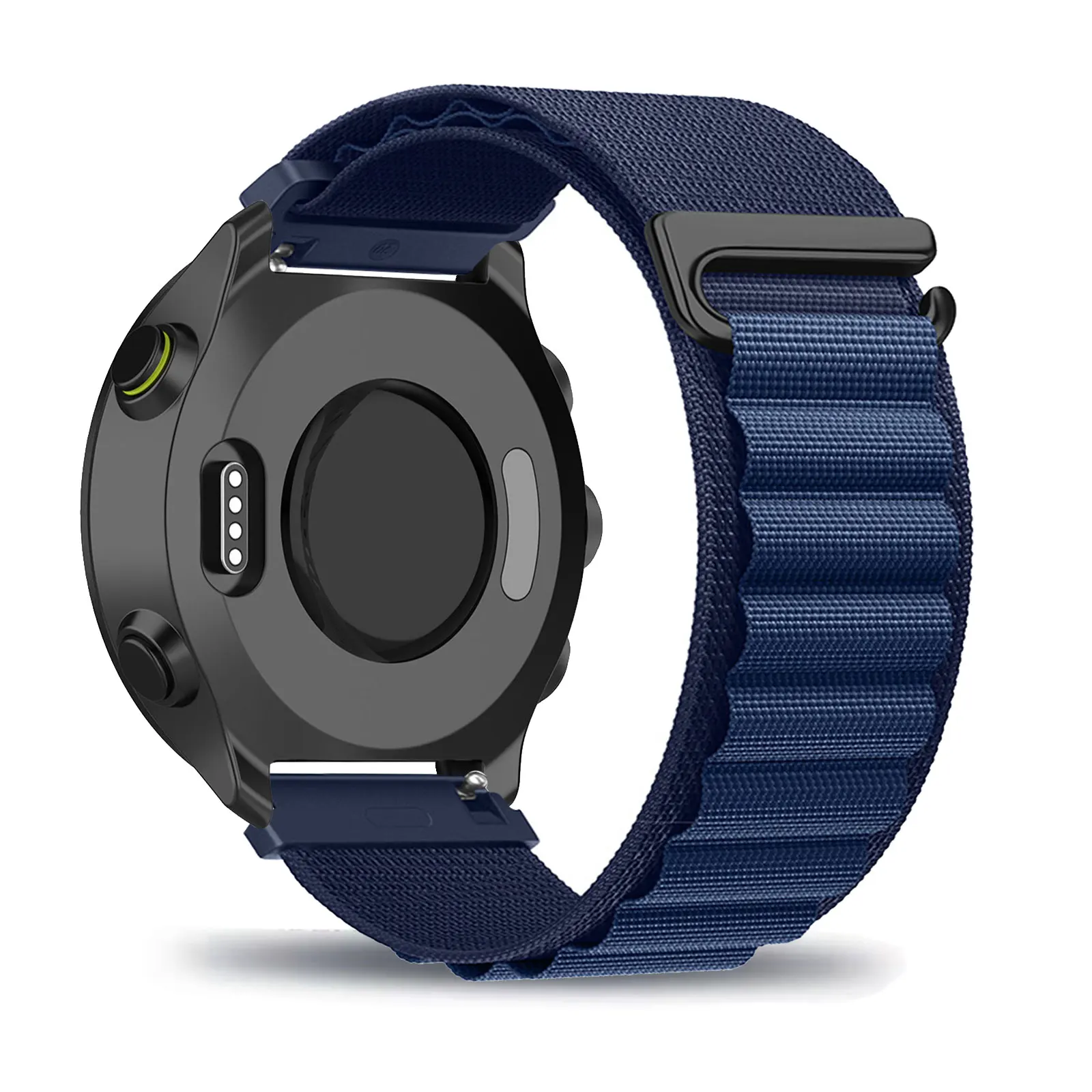 

Ремешки с пряжкой C-типа для Garmin Forerunner 570 42 мм/55/245/245 Music/645/645 Music/165/165, нейлоновый дышащий ремешок