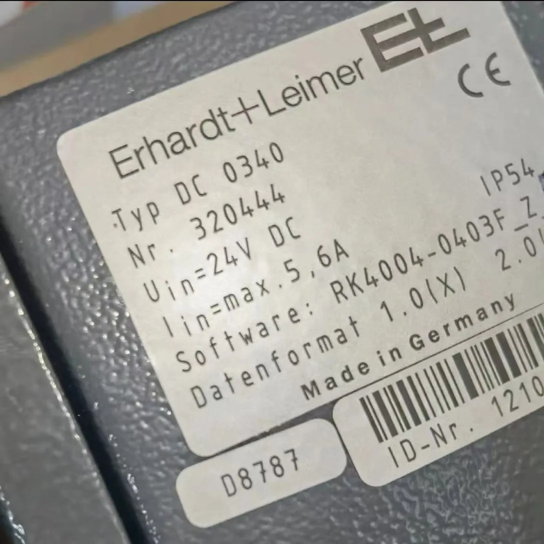 

Новый контроллер Erhardt + Leimer E + L DC0340 2025 года No320444 Контроллер коррекции отклонения