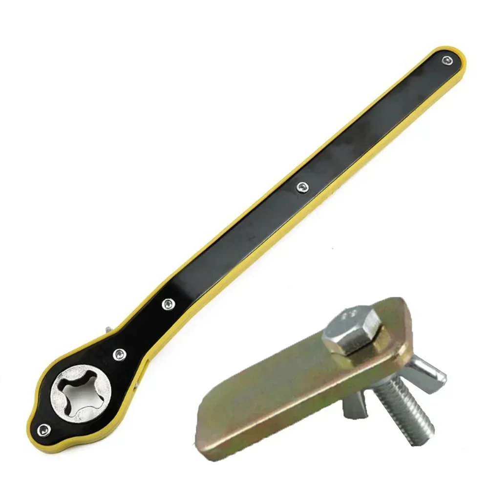 Car Scissor Ratchet Wrench Scissor Jack Garage Tire Wheel Lug Wrench Handle Labor Saving Wrench Car Repair Tool