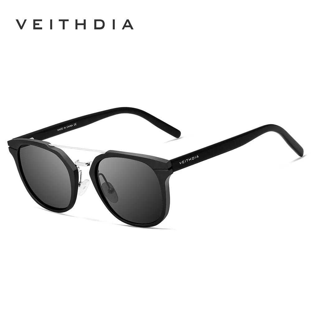 

VEITHDIA Aluminum Magnesium Sunglasses Men Driving Fashion Polarized UV400 Lens Vintage Eyewear Male Glasses For Women VS6392