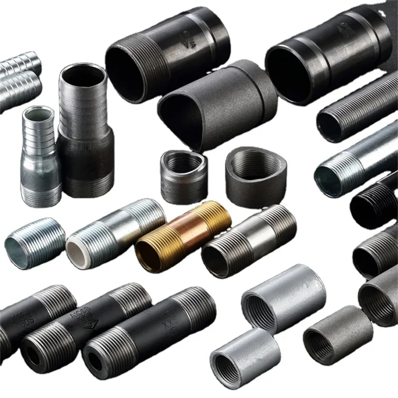 

Hot Sale BSPT/NPT Thread Carbon Steel Pipe Fittings Threaded Merchant Couplings