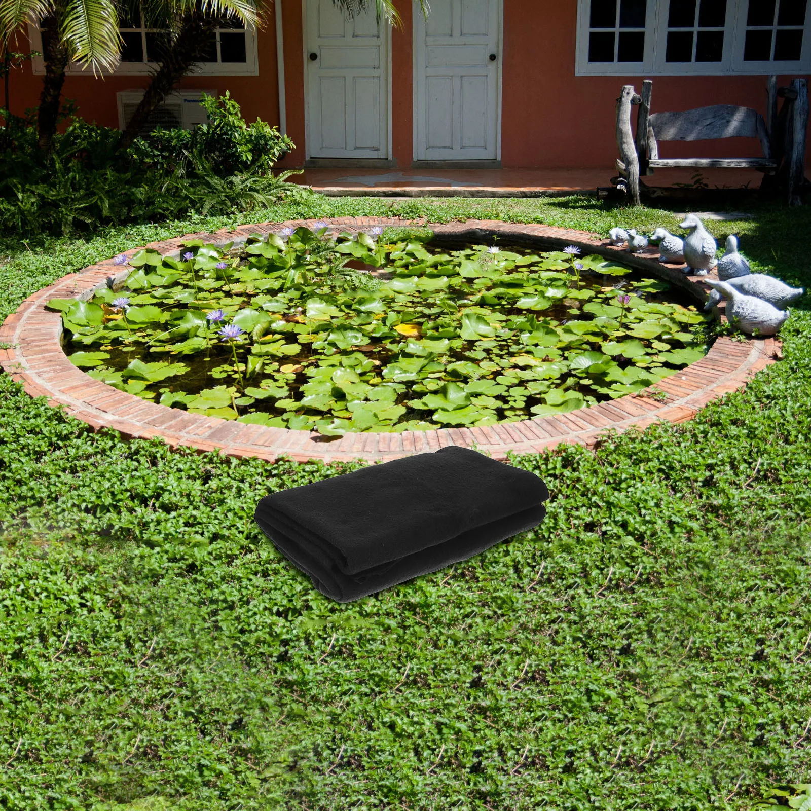 

Premium Pond Underlayment Nonwoven Fabric Garden Pond Liner Against Rocks Reusable Waterproof Cloth for Outdoor