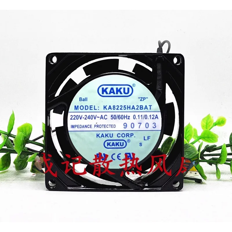 

Y+ for KAKU KA8225HA2BAT AC220V-240V 0.11A/0.12A AC metal cooling fan
