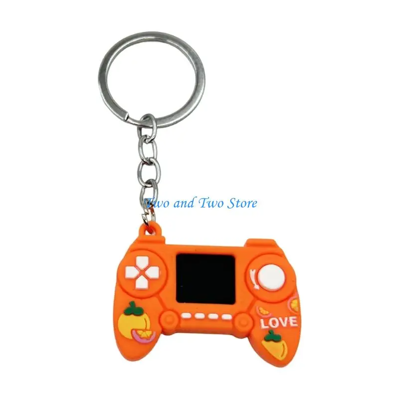 HX6F Eye Catching Attachment For Bags Backpacks Creative Gamepad Pendant Keychain Perfect For Daily Use