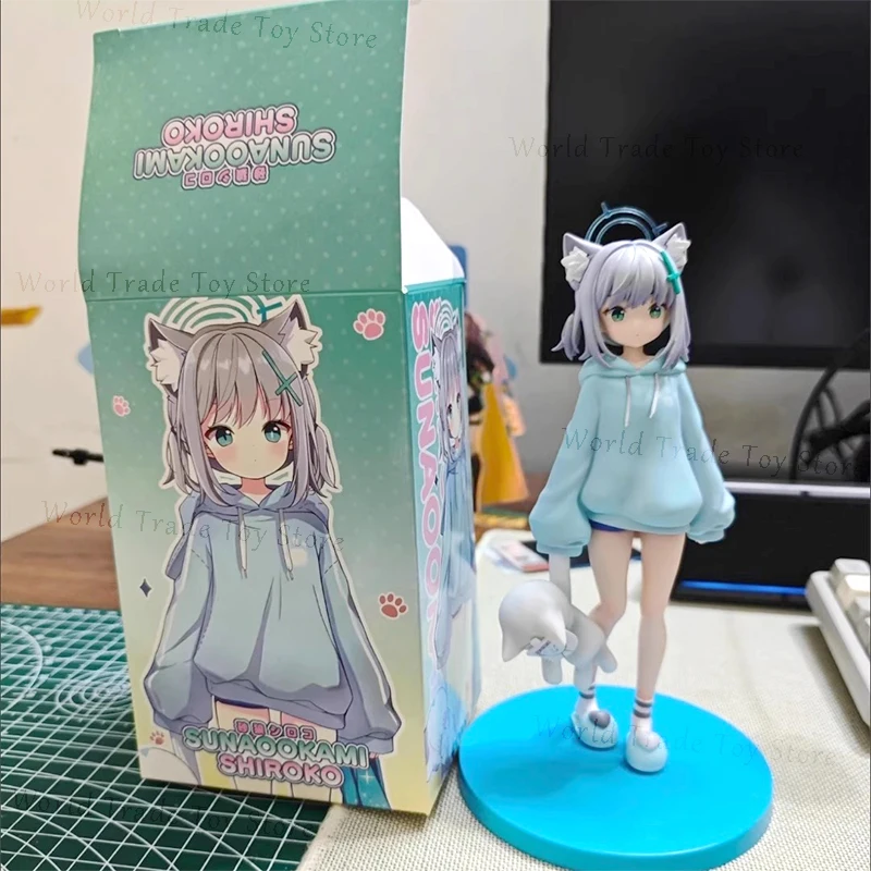

New High quality model toy GW factory pajamas cat ear sand wolf white hand made animation anime beautiful girl gift decorations
