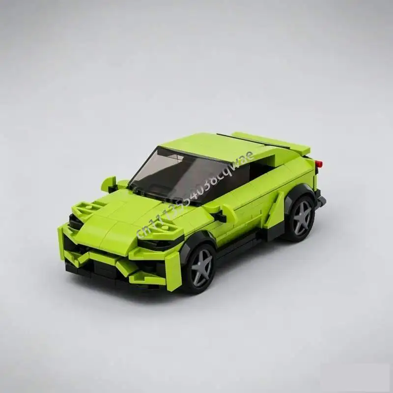 336 PCS Luxury Sports SUV Car Vehicle Model Custom Building Blocks DIY Assembly Toy Collection Home Decor Holiday Popular Gifts