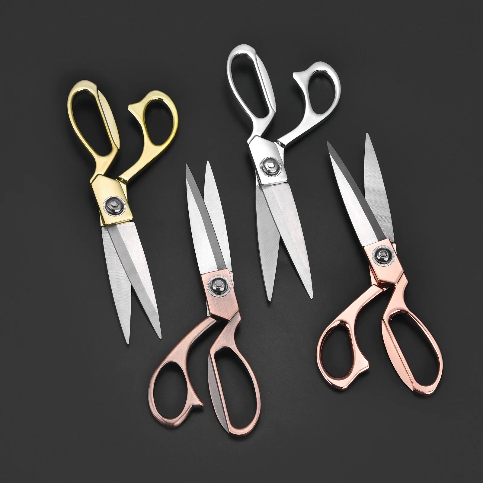 Professionelle Schneider Schere Vintage Nähen Schere Edelstahl Schneider Schere Für Stoff Kleidung Hand Cutter DIY Werkzeug – Detail 11